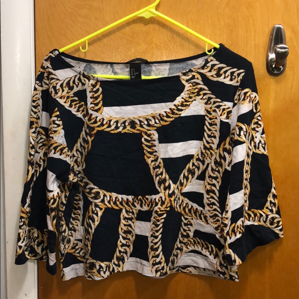 H&M bell sleeve top